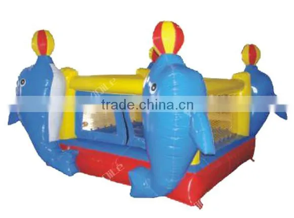 Santa Claus Inflatable Toys Homing Game