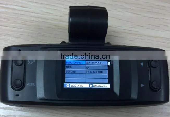 Ambarella GS8000 GPS Car DVR 1080P Full HD Motion Detection Night Vision Wide Angle HDMI 5M Camera 2.7 16:9 LCD
