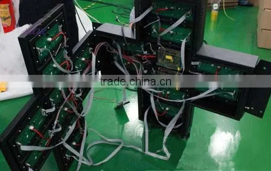 Hot selling wireless control led cross display, P10 single green controller led pharmacy cross display