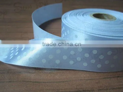White slit edge self adhesive label