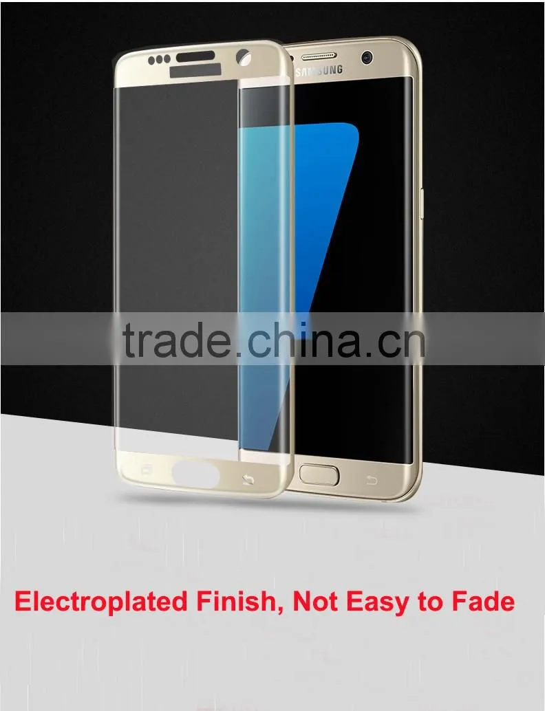 2.5D ARC Round Edge 9H Tempered Glass Full Body Front Protector for Samsung Galaxy S7 Edge