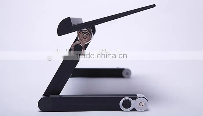 Portable laptop table, folding adjustable laptop table from factory hot selling