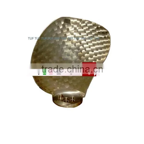 High speed fixed pitch 5 blade marine propeller/boat rubber fender