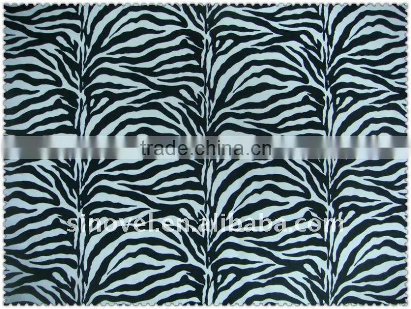 zebra print aloba fabric
