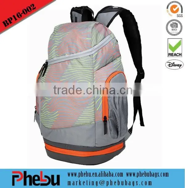 Gym Sport Backpack with Football and Shoes Compartments (BP16-004)