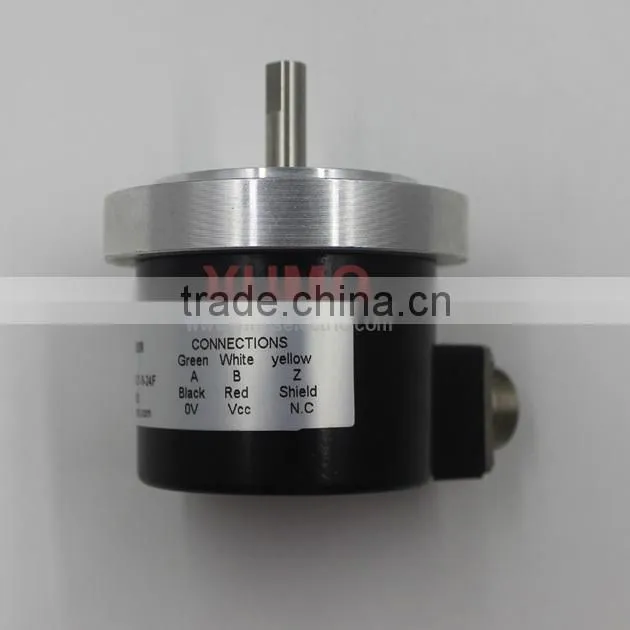 ISC7008 2500ppr 24V NPN optical shaft rotary encoder pulse price incremental rotary encoder