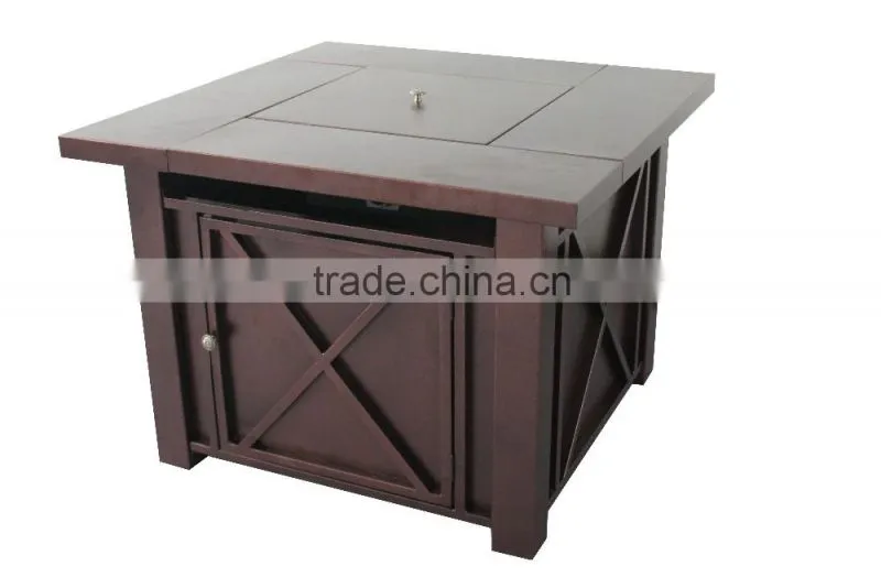 Portable gas fire pit