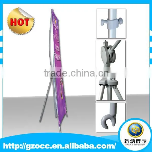 guangzhou manufacture windproof X banner stand