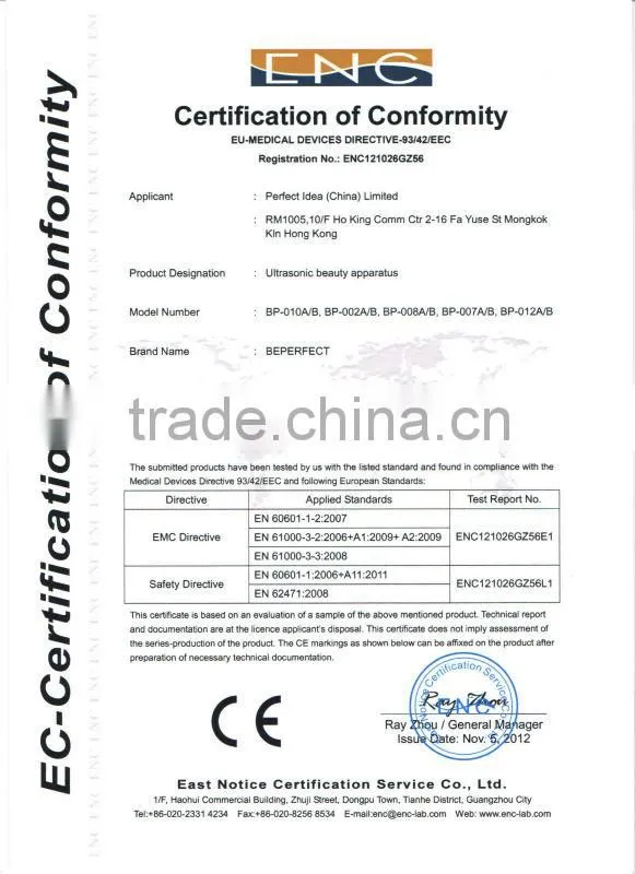 BP-010B microcurrent led light machine