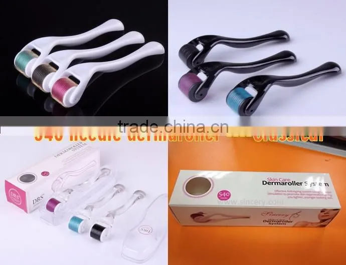 Titanium 3 in 1 derma roller for face dermaroller with manufacturer price