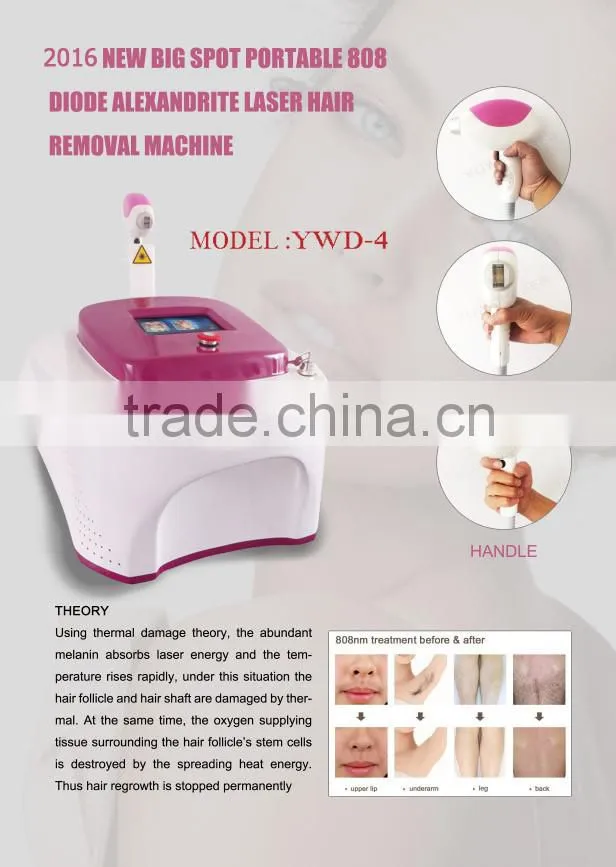 Most professional diode laser 808nm permanent hair removal machine