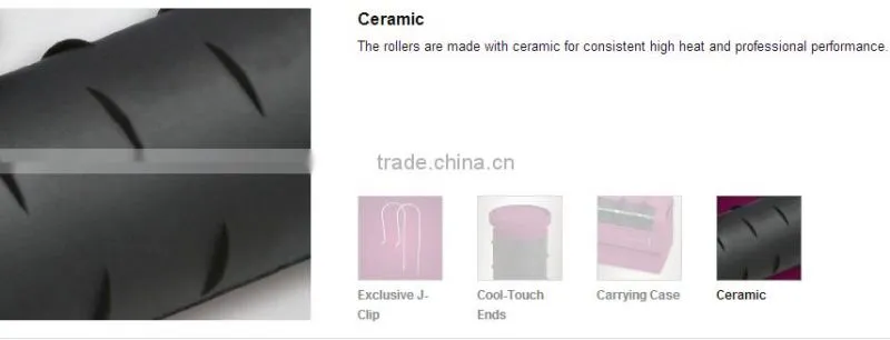 Compact Ceramic Worldwide Voltage Hair Setter flexible hair rollers