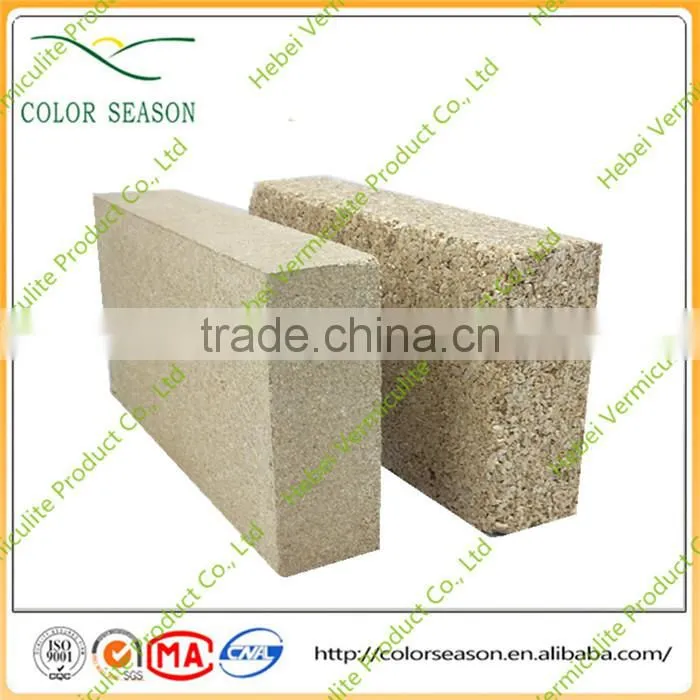 Antique Firebrick Vermiculite Brick For Electrolysis Aluminium Tanks