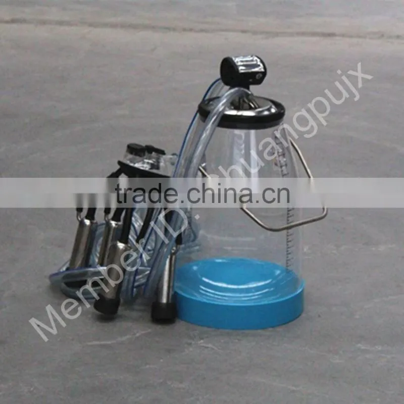 25Liter Transparent Milk Container Single Bucket Gruop for Buffalo Milking Machine