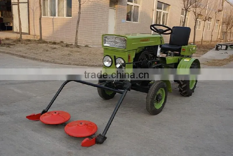 12HP Mini Four Wheel Tracto/Farm Tractor with Disc Mower