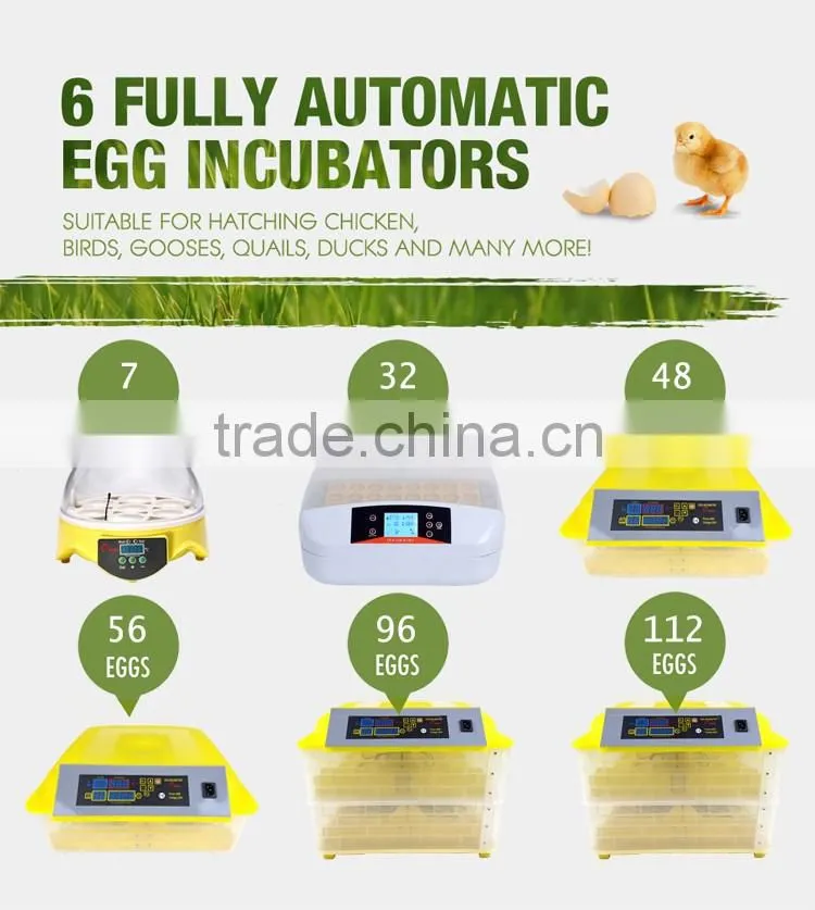 Automatic YZ-32 hatching machine turkey egg incubator price