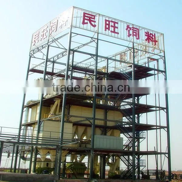 Hot selling ring die feed pellet making line