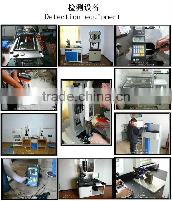 Customized precision casting forged casting with miling