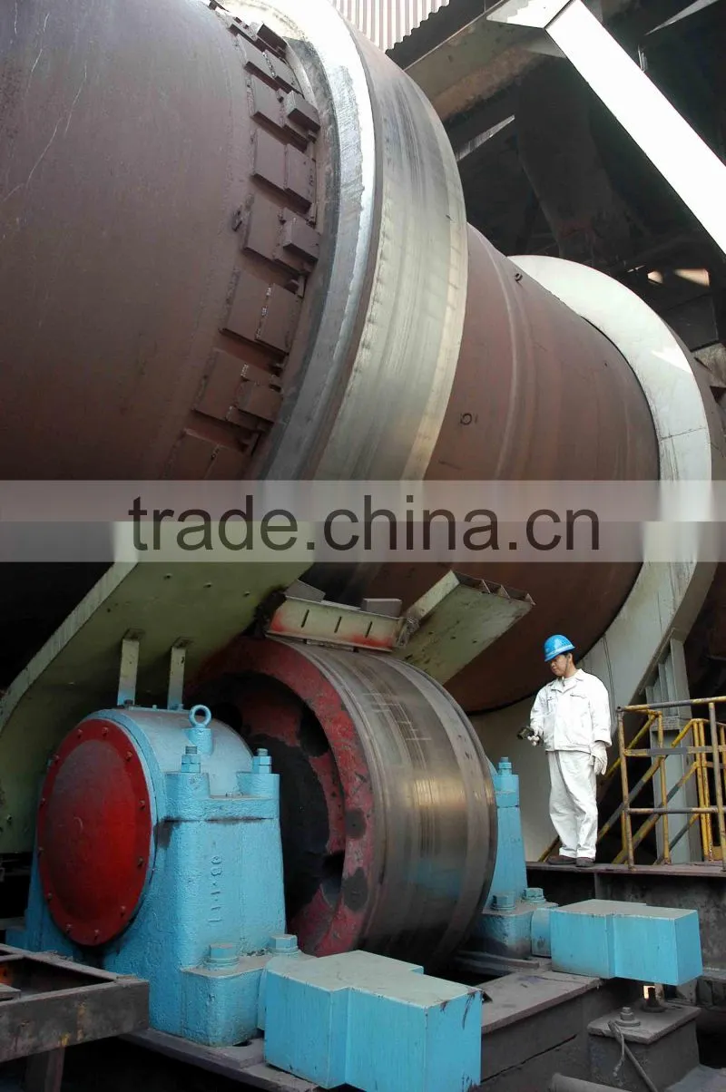 300tpd cement plant &factory calcining machine 2.5*44M rotary kiln