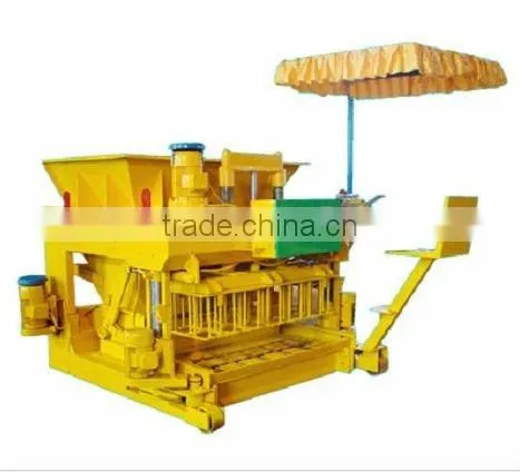 Excellent mobile bricks making machine eggs layer bricks making machine egg laying block machinery(ISO9001-2000 CE Hongfa brand)