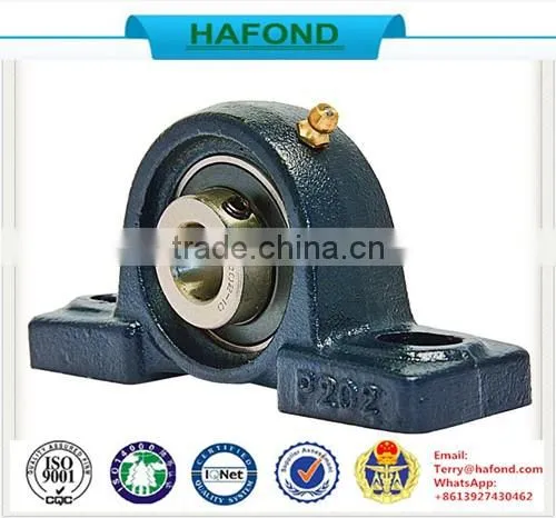 steel / Zinc Alloy housing pillow block ball bearing for standard and non standard