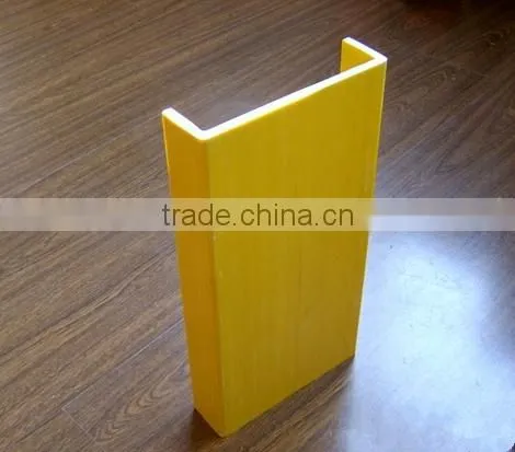 Grp channel steel fiber glass rebar beam