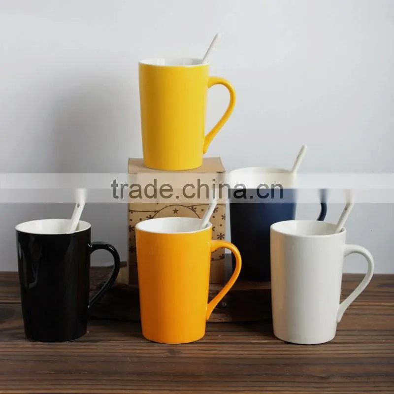 Double Wall Ceramic Chirp Thermal Travel Mug 12 OZ