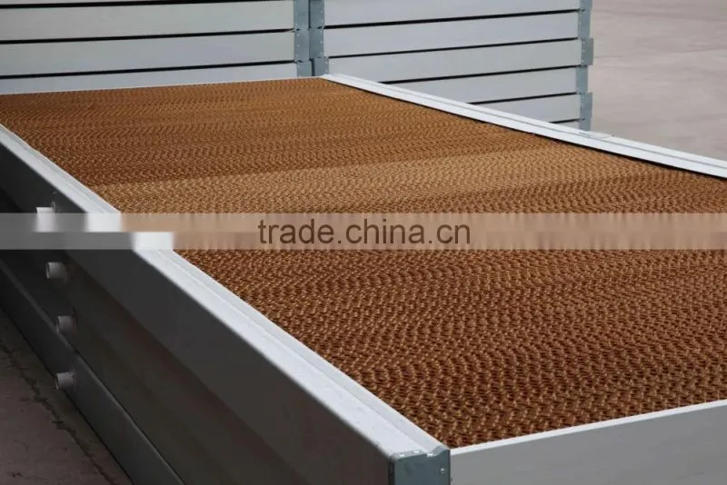 Greenhouse cooling pad evaporative cooling pad