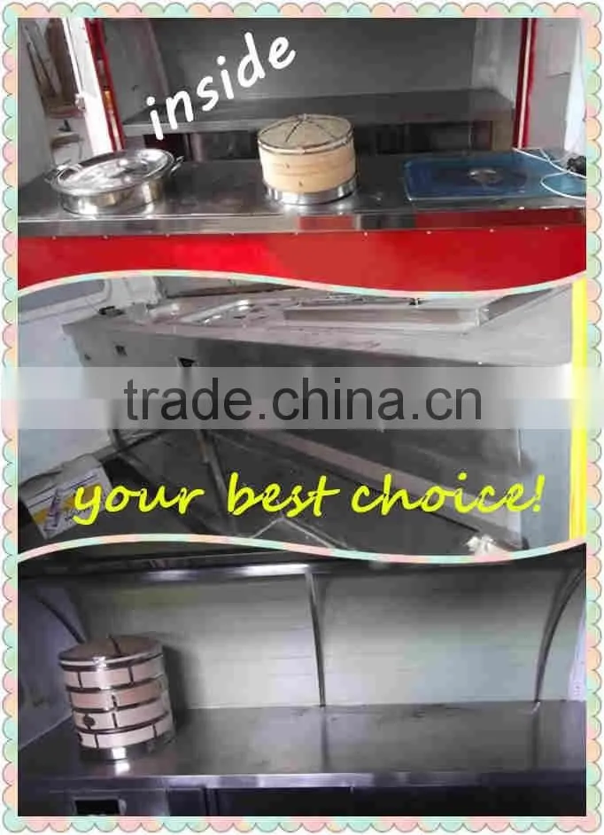 Factory direct sale favorable price High Quality mobile food cart trailer