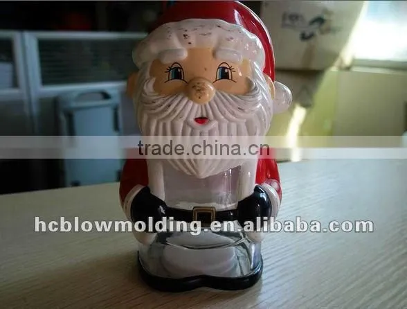 OEM Blow Molding Plastic Big Santa Claus Dolls Christmas Toys Snowman 3d Doll For Sale