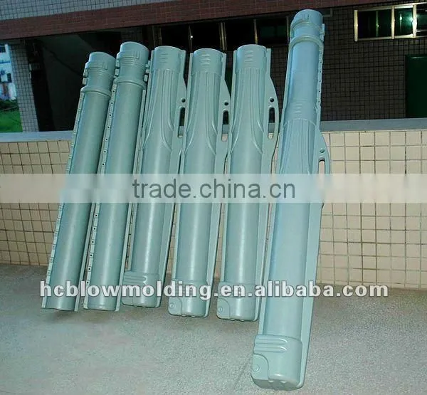 OEM Blow Molding Fishing Rod Reel Barrel PE Fishing Rod Extension tube For fish