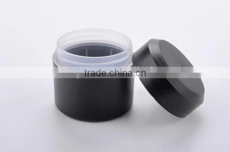 250g PP cream jar double walled cosmetic jar
