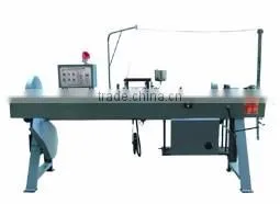 Semi-automatic shoelace tipping machine