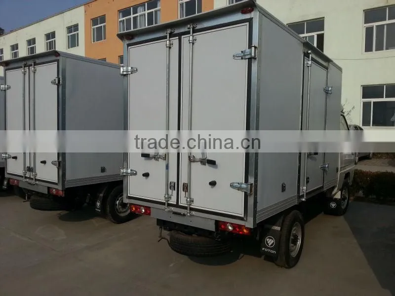 foton 4x2 lorry truck double cab mini truck