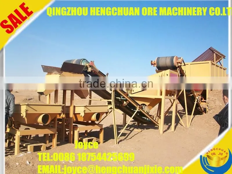 1-10T/H Small Dry Land Gold Equipment/wind powder separate machine/gold extracting equpiment by wind power