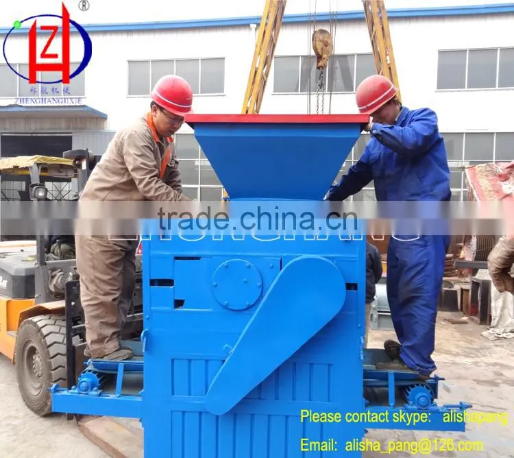 Wood Sawdust Briquette Charcoal Making Machine to Saudi Arabia