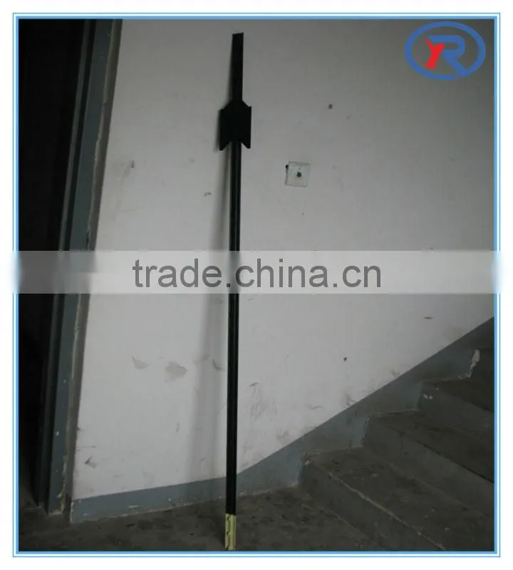 American Steel Studded T Post / Galvanized / Green Paint T post