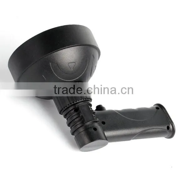 Aluminum alloy head CREE 27W LED rechargeable handheld spotlight fox lamping security torch 2200lm