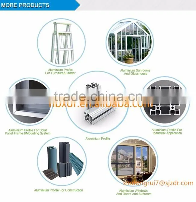 6063 T5 Industrial Anodized Aluminium Profile for Exhibition Stand