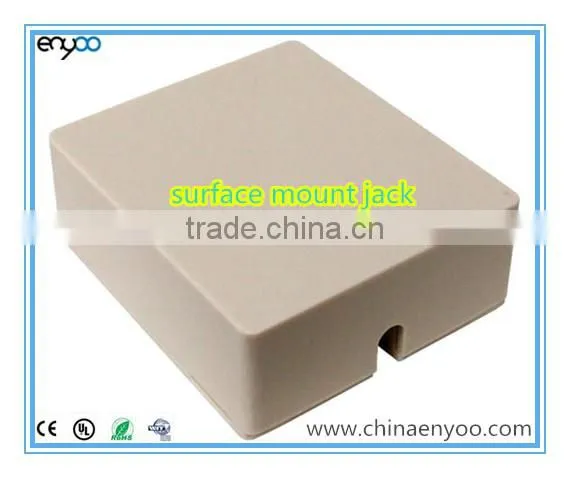 RJ11,RJ12,RJ45 Modular Surface Mount Jack