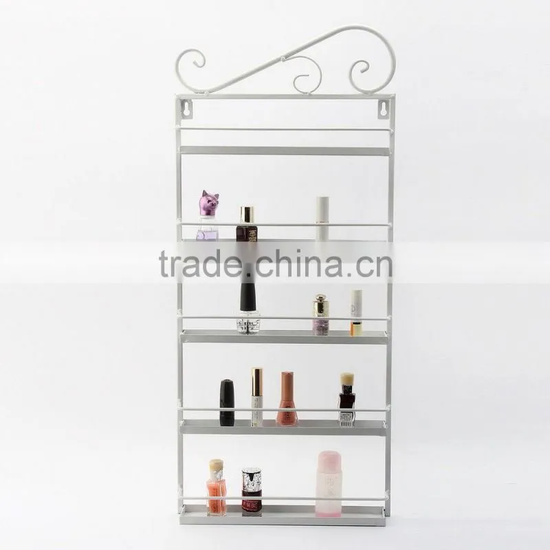 50 Bottles Nail Polish Wall Mount Rack Stand