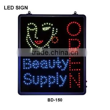 unique led open sign BD-1001