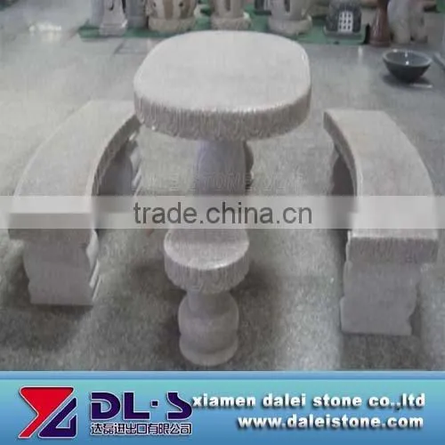 granite chairs and tables