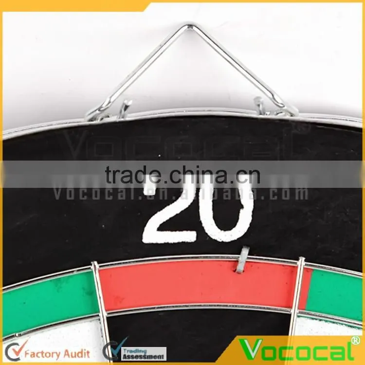 Double Sided Dart Game Thick Target Board with 6 Darts Home Office Outdoor Sports Supplies