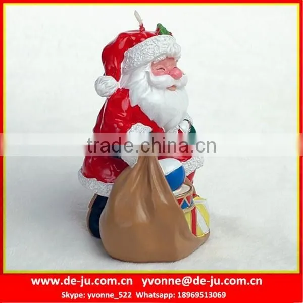 Santa Christmas Chinese Manufactures Natural Candle