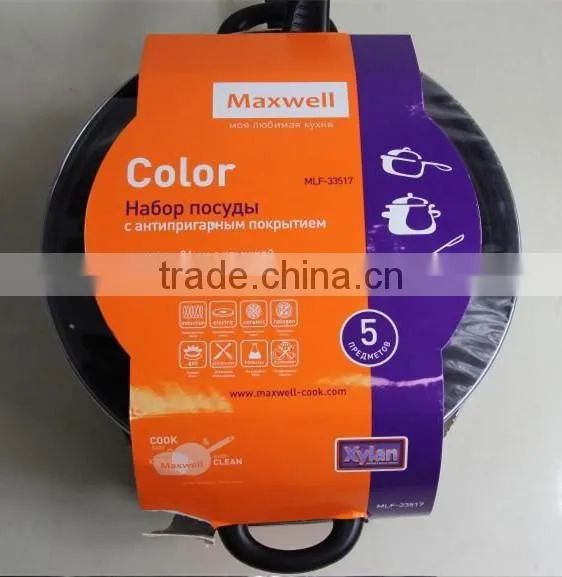 stock lot purple cookware set