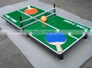 Mini Portable Tabletop Ping Pong Game with Paddles and Balls