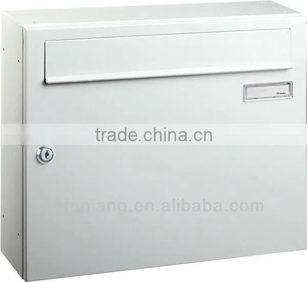 FQ-172 Wall mounted cast iron mailbox metal mailbox stainless steel mailbox