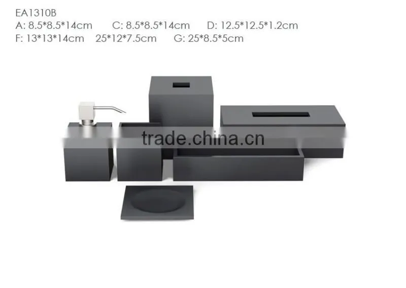 Cement market bathroom storage box / name card / toothbrush holder
