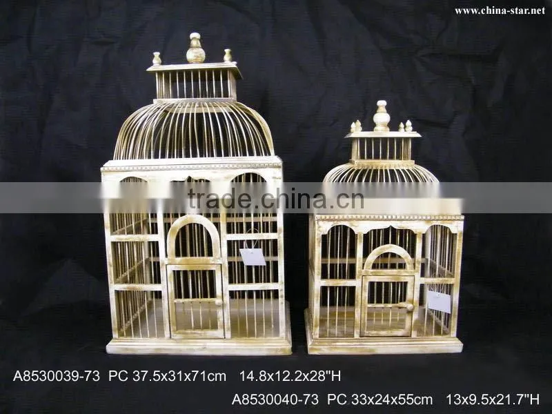 carbonizing decorative bird cage